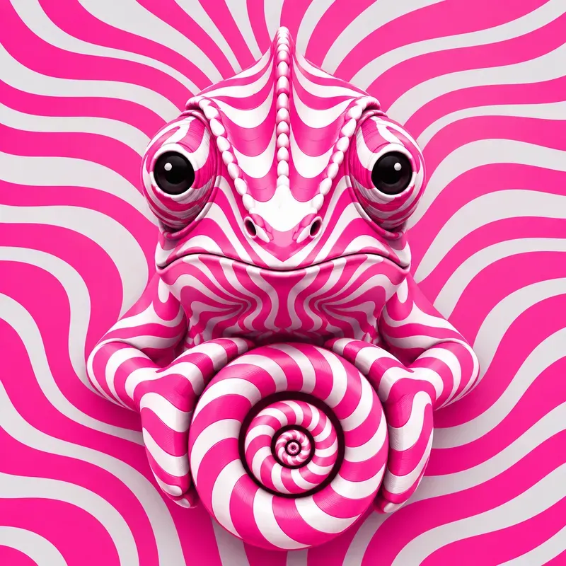Neon Pop Animal Portrait Collections