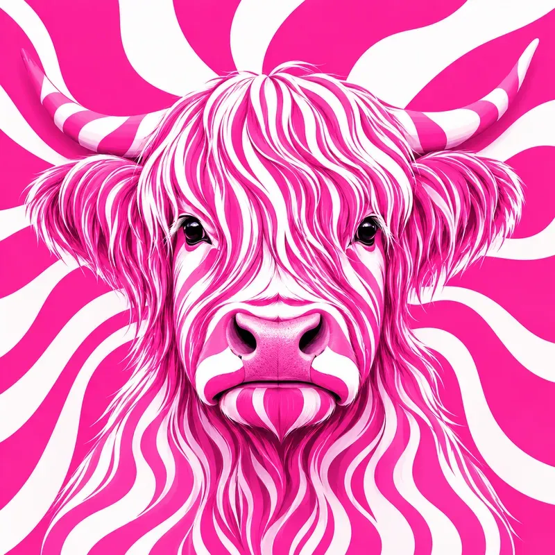 Neon Pop Animal Portrait Collections