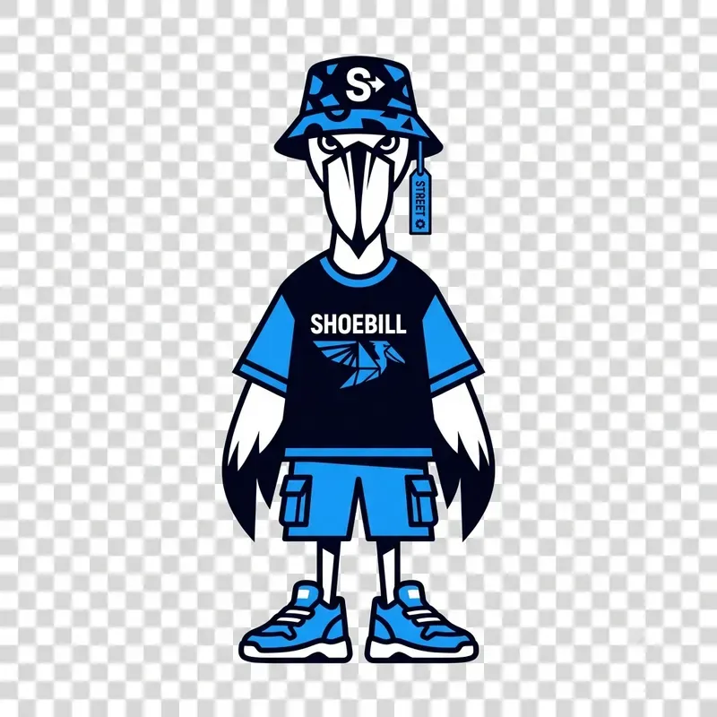 Urban Streetwear Mascot Sticker Pods