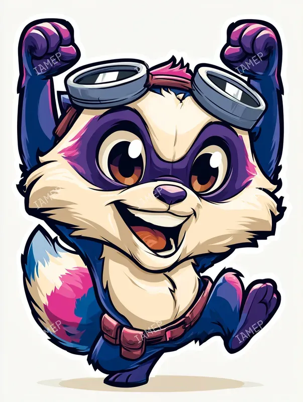 Cartoon Sticker Character Illustrations