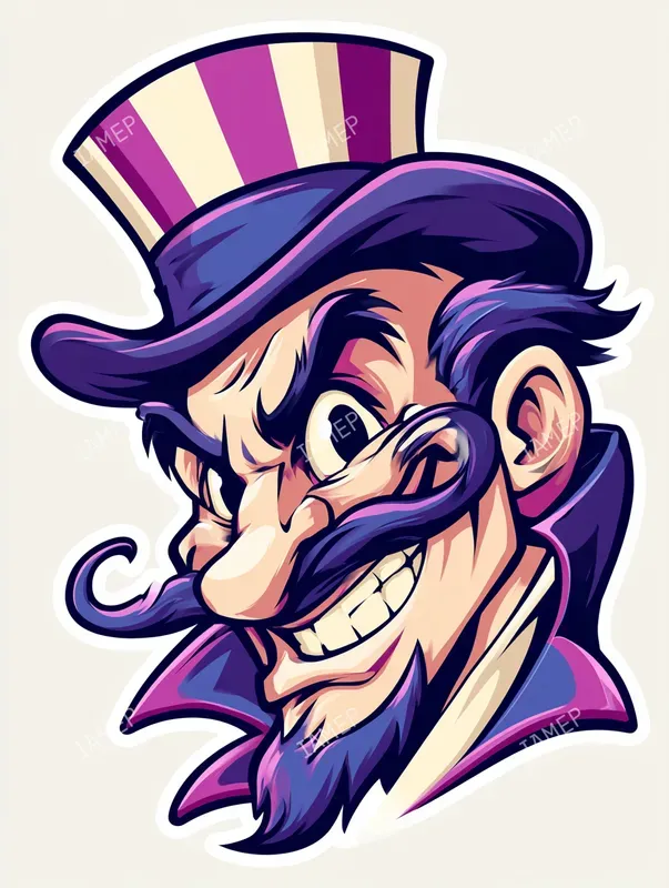 Cartoon Sticker Character Illustrations