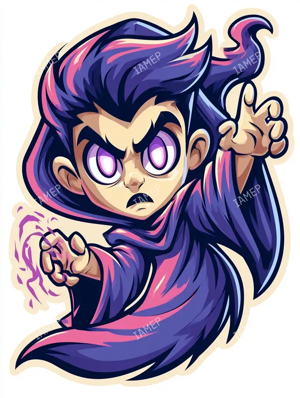 Cartoon Sticker Character Illustrations