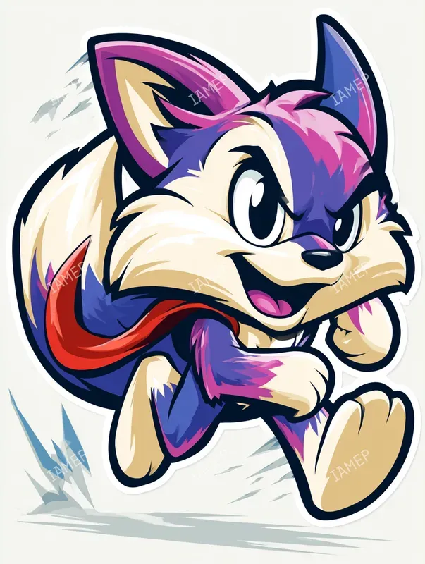Cartoon Sticker Character Illustrations