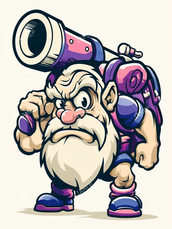 Cartoon Sticker Character Illustrations