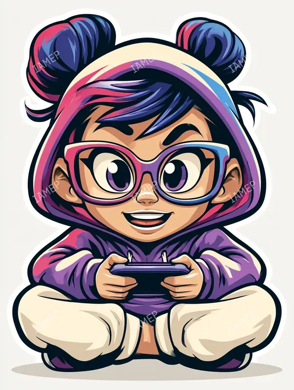 Cartoon Sticker Character Illustrations