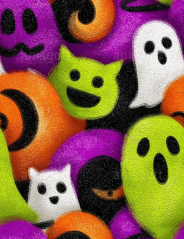 Fun Spooky And Sweet Halloween Patterns