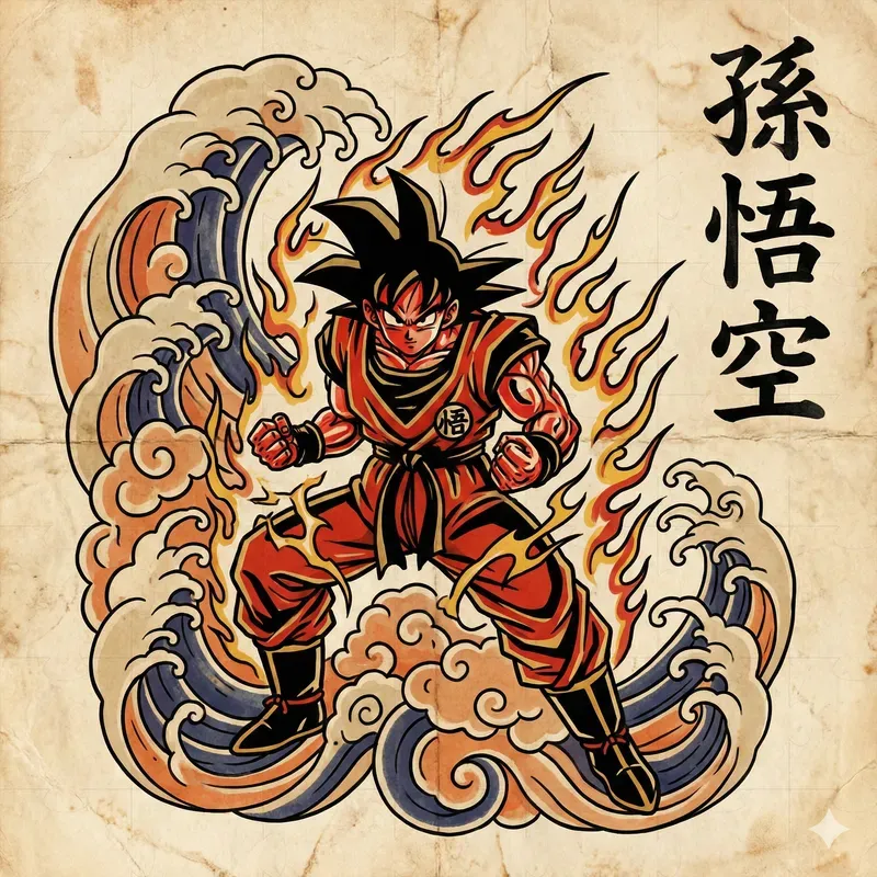 Traditional Japanese Tattoo Flash Designs