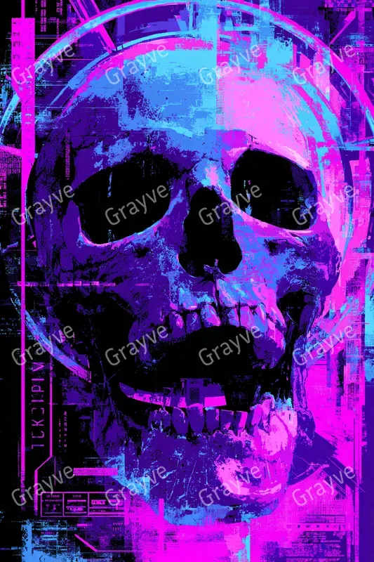 Acid Graphic Streetwear Emblems