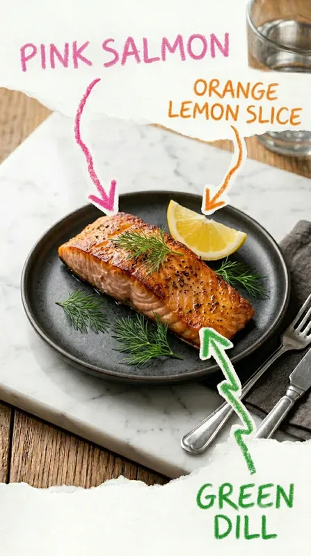 Crayon Annotation Food Photography