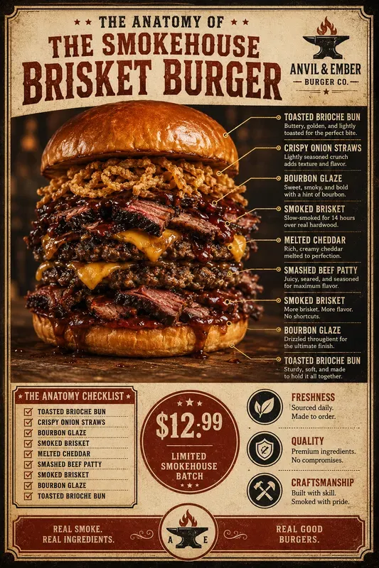 Food Anatomy Poster Generator