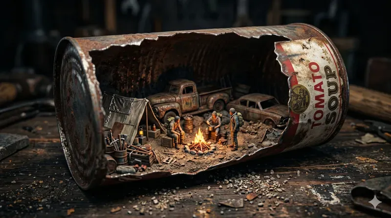 Hyperrealistic Miniature Dioramas