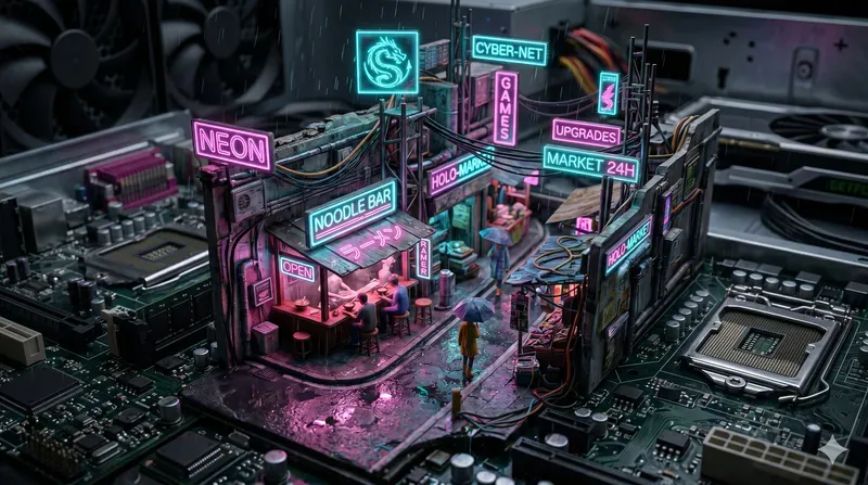 Hyperrealistic Miniature Dioramas