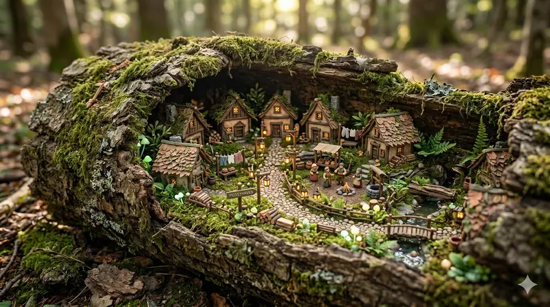 Hyperrealistic Miniature Dioramas