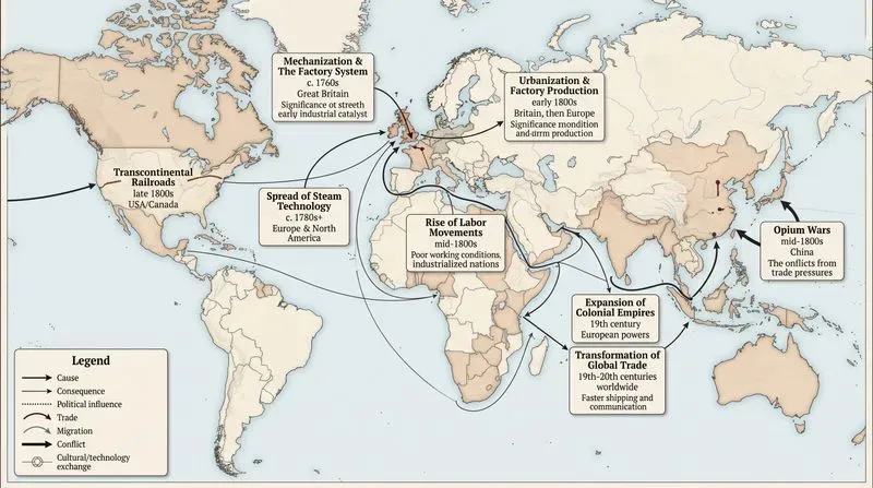 World Event Relationship Map Generator