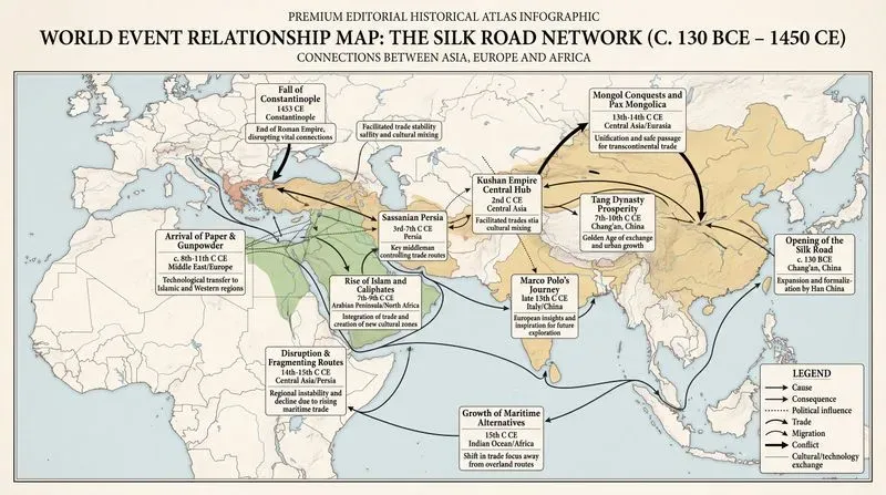World Event Relationship Map Generator