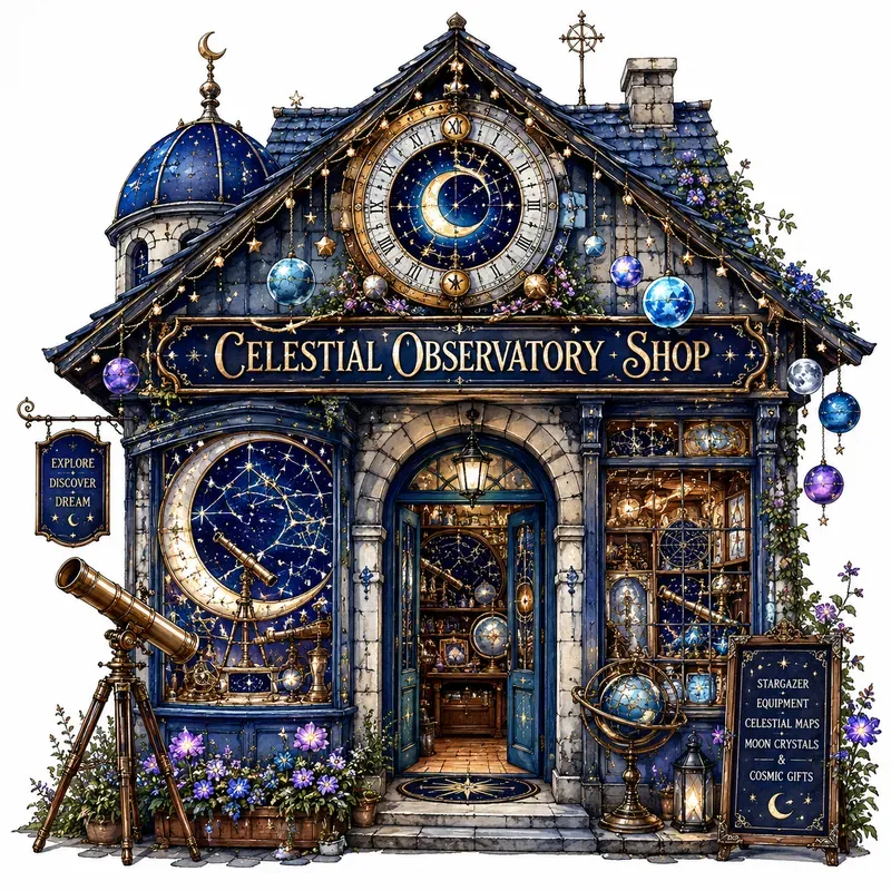 Whimsical Boutique Facades