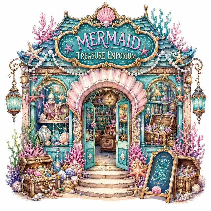 Whimsical Boutique Facades