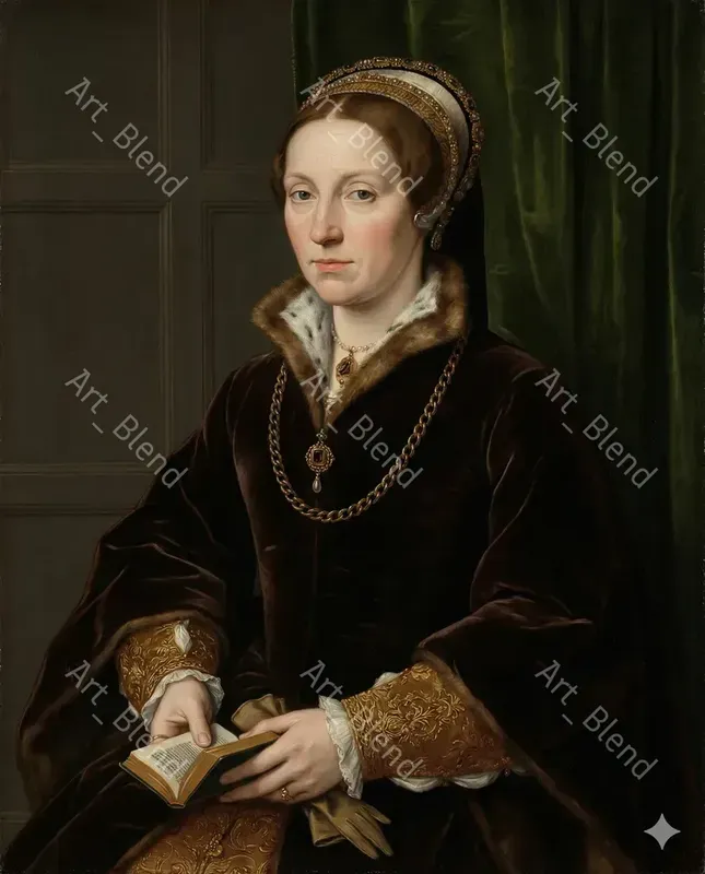Holbein Renaissance Portrait Style