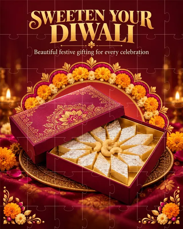 Diwali Sweets Product Ad Generator