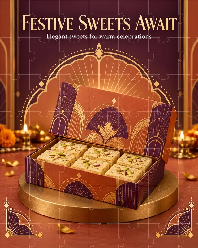 Diwali Sweets Product Ad Generator