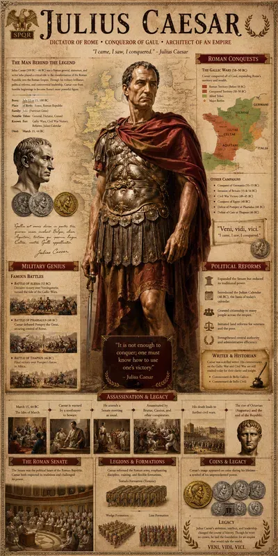 Epic Historical Infographic Posters