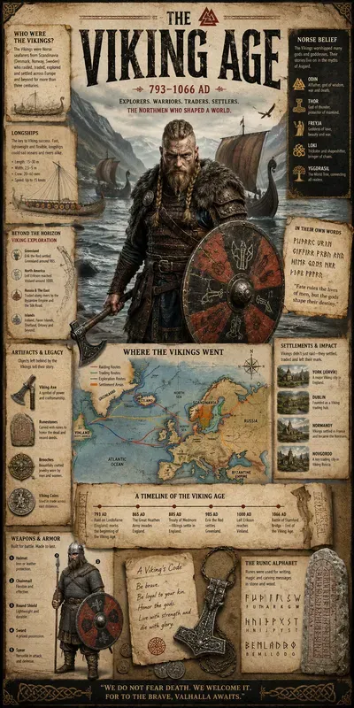 Epic Historical Infographic Posters