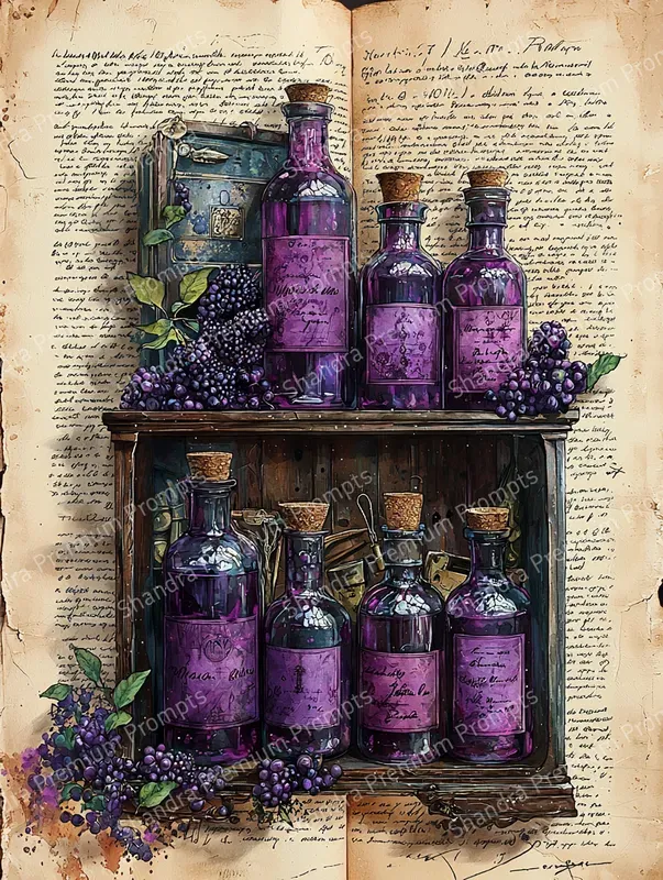 Baroque Violet Apotechary Junk Journals