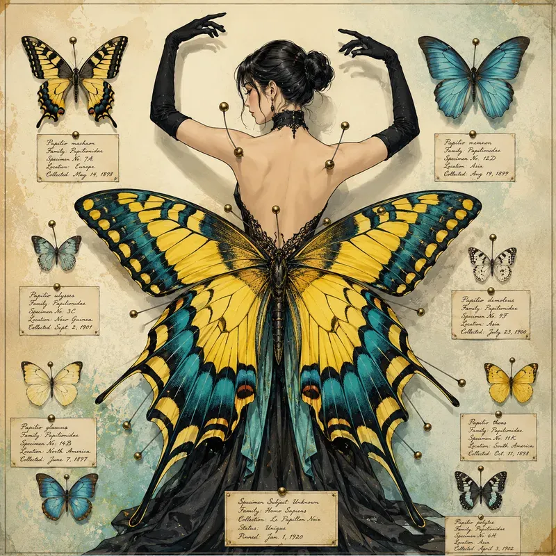 Entomological Fashion Portraits