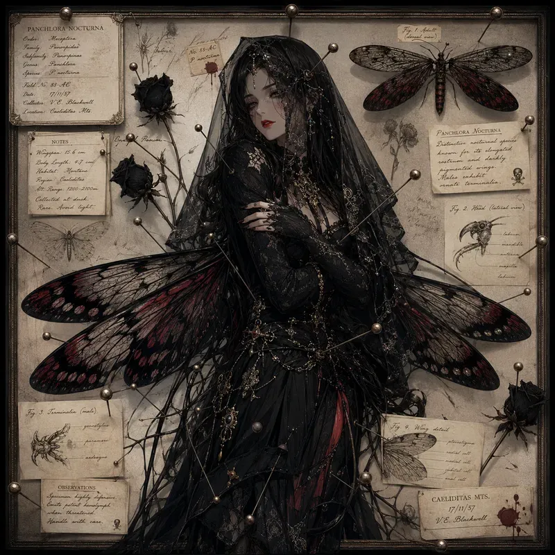 Entomological Fashion Portraits