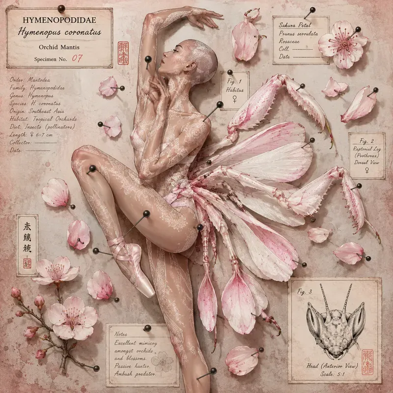 Entomological Fashion Portraits
