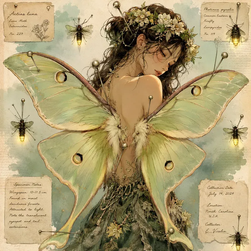 Entomological Fashion Portraits