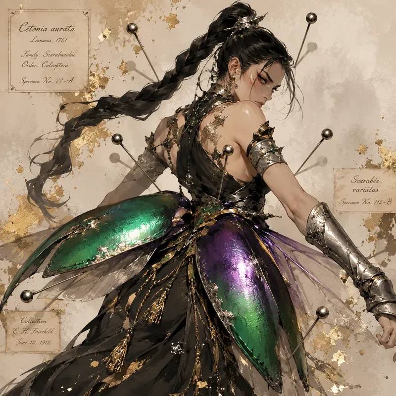 Entomological Fashion Portraits