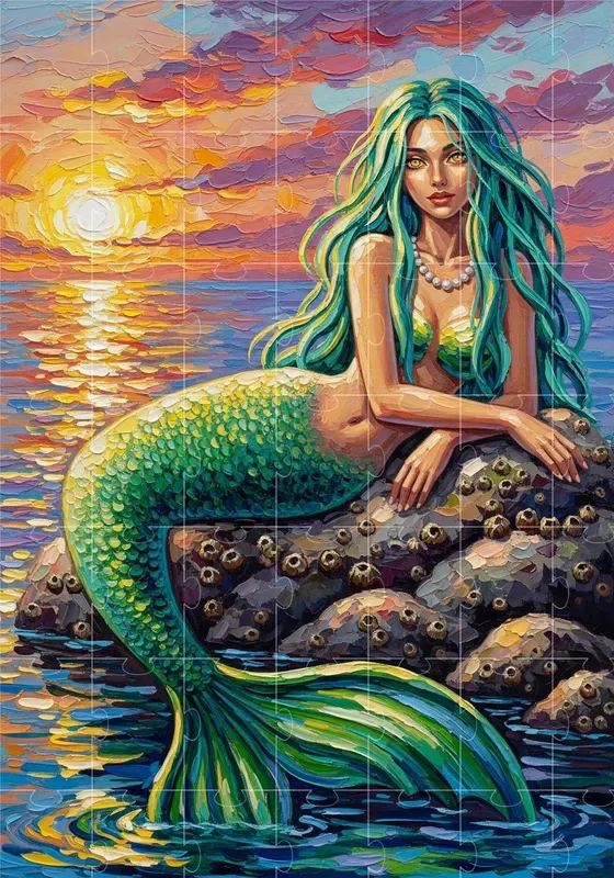 Impasto Oil Painting Characters Clipart