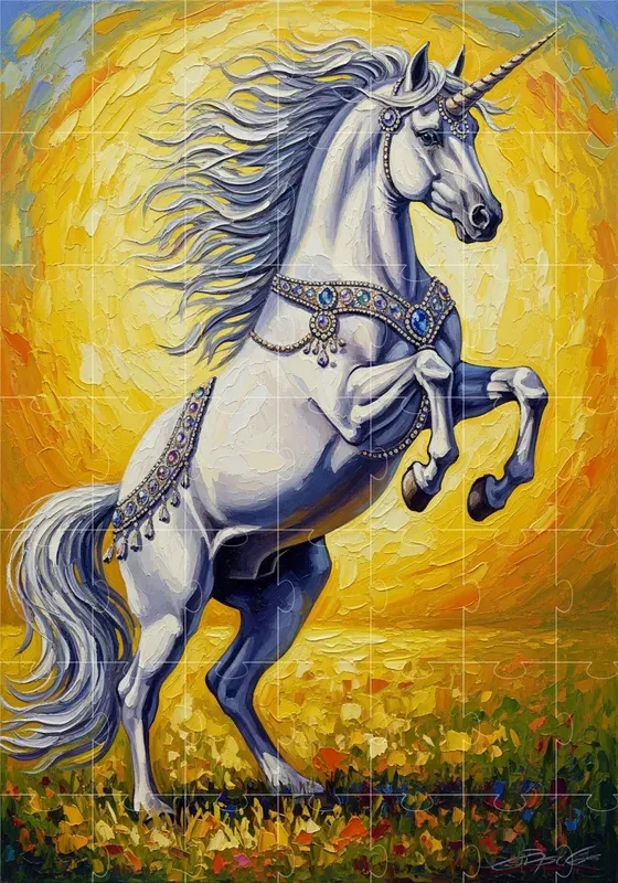 Impasto Oil Painting Characters Clipart