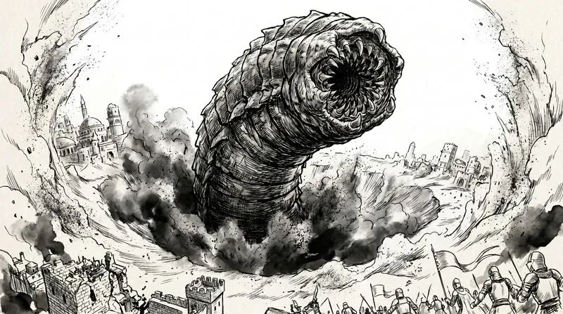 Colossal Dark Fantasy Entity Manga Ink