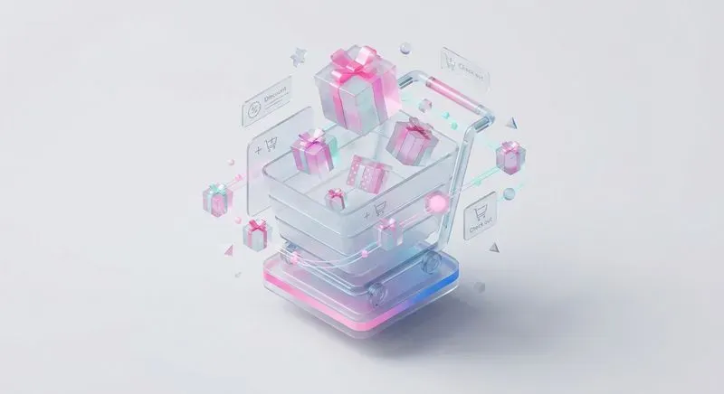 3D Isometric Glassmorphic App Web Icons