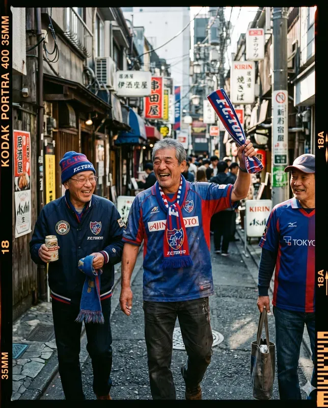 Soccer Fan Street Culture Film Photos