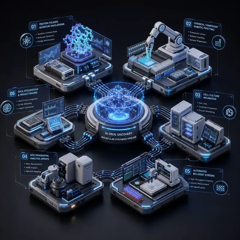 3D Isometric Pipeline Dioramas
