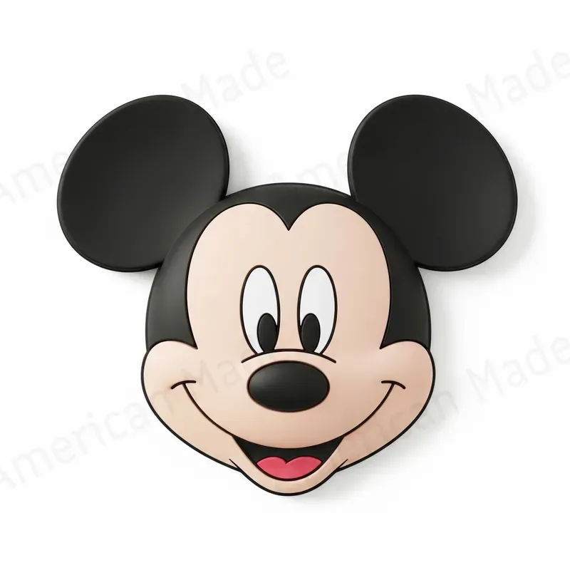 Iconic Cartoon Rubber Charms