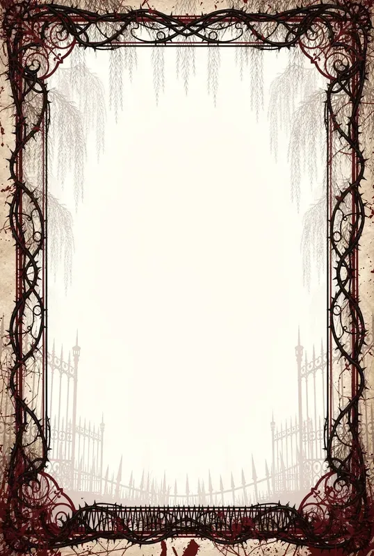 Premium Frame Digital Card Design Art