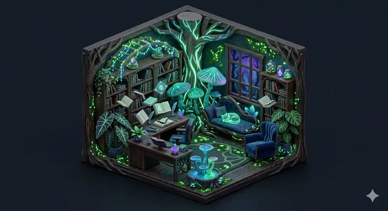 Premium Cozy Isometric 3D Rooms