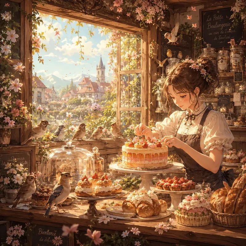 Whimsical Spring Storyscapes