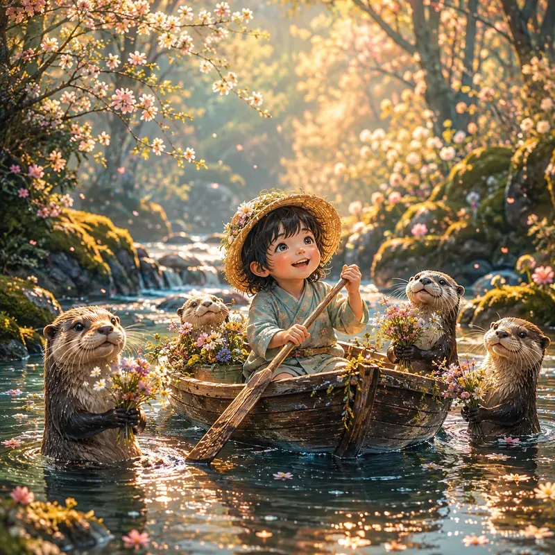 Whimsical Spring Storyscapes