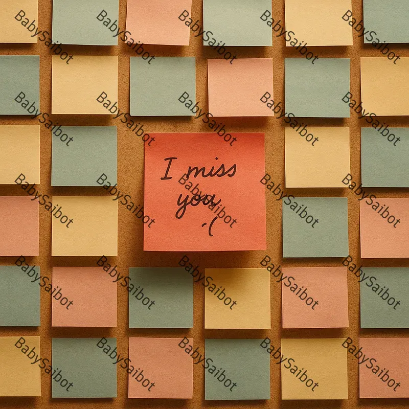 11 Vintage Sticky Notes