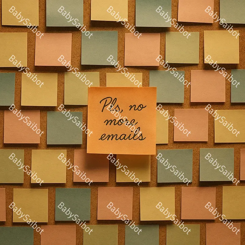 11 Vintage Sticky Notes