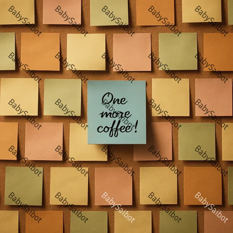 11 Vintage Sticky Notes