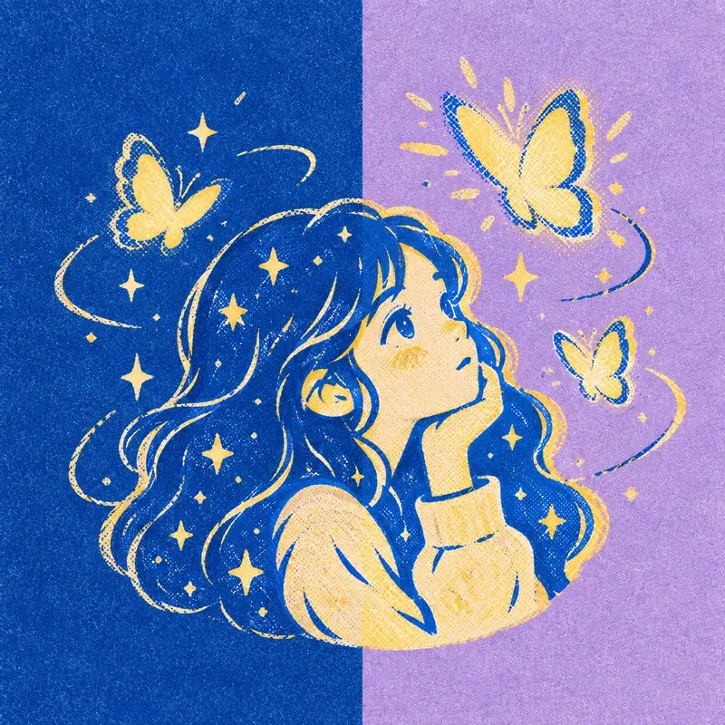 Whimsical Riso Pastel Pop Art
