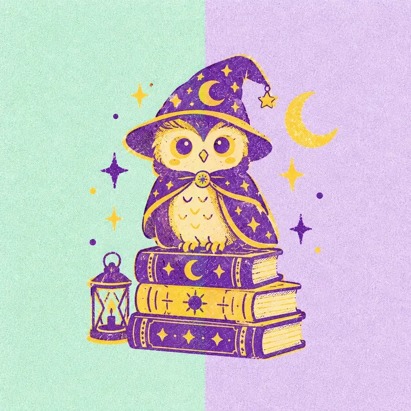 Whimsical Riso Pastel Pop Art