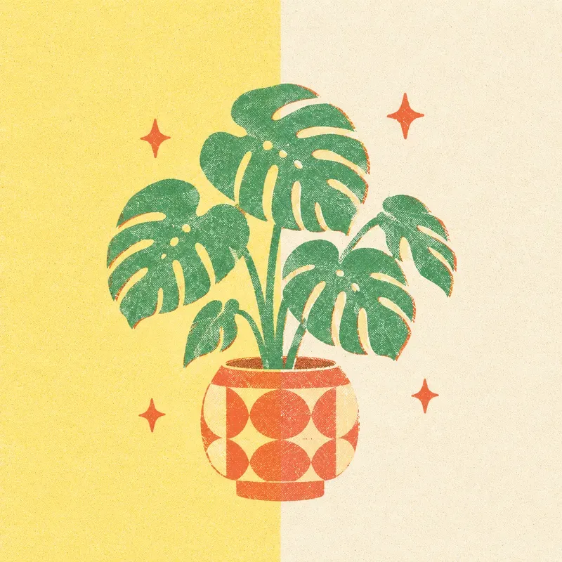 Whimsical Riso Pastel Pop Art