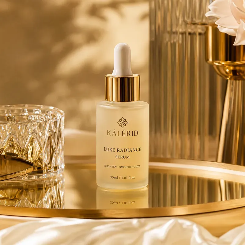 Luxury Skincare Product Photography
